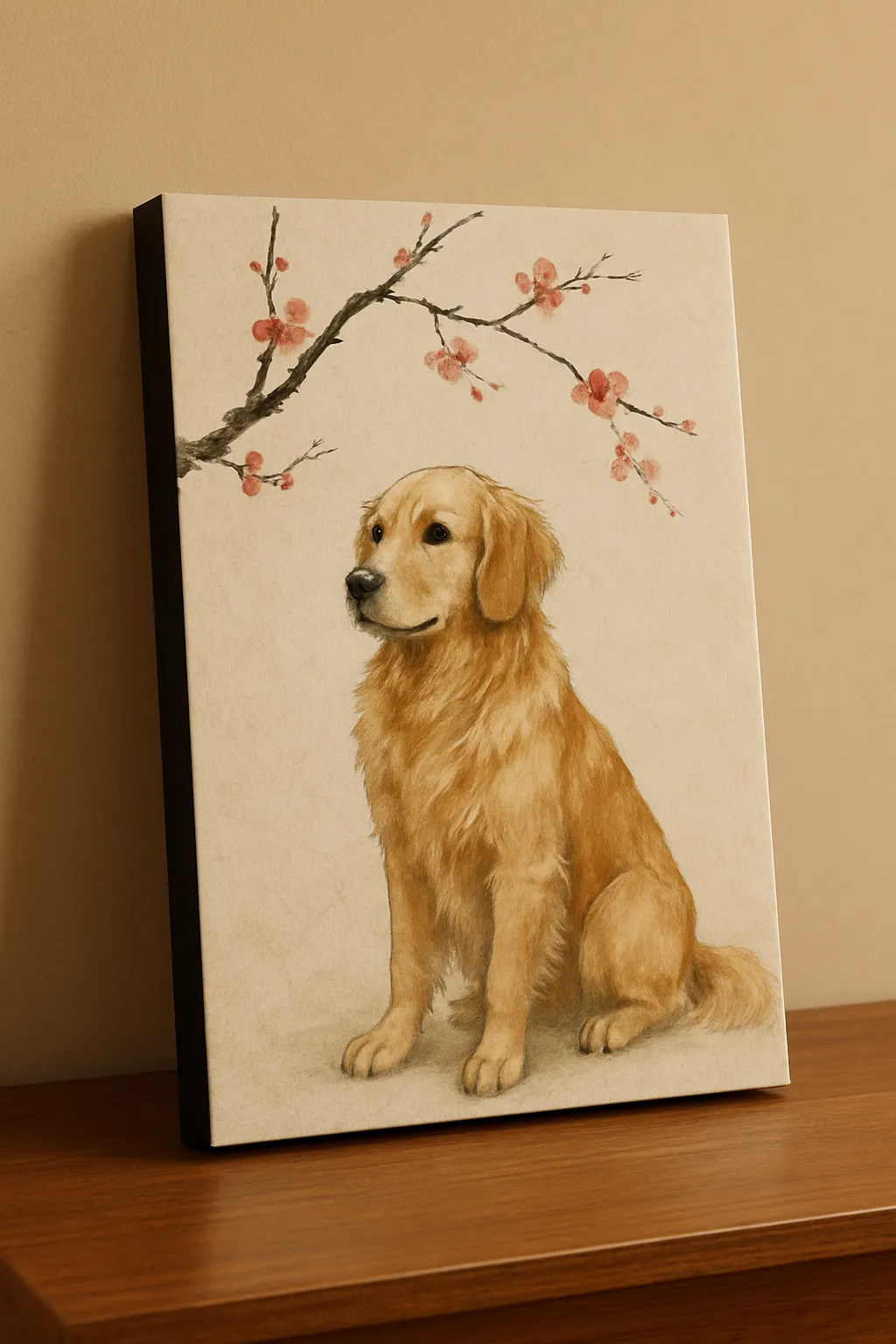 Retrato en estilo Acuarela japonesa